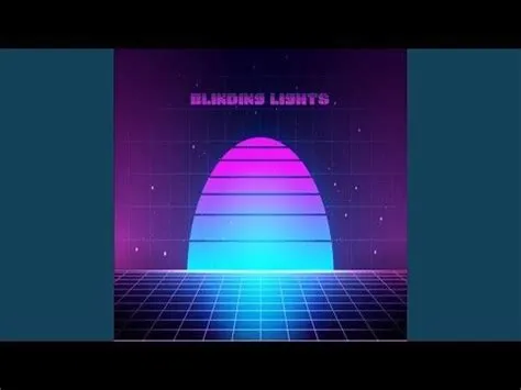 Blinding Lights - Een energiek synthpopnummer met een nostalgische jaren 80 sound